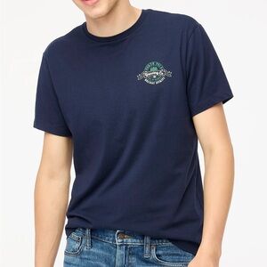 New JCrew Navy Blue Logo T-Shirt